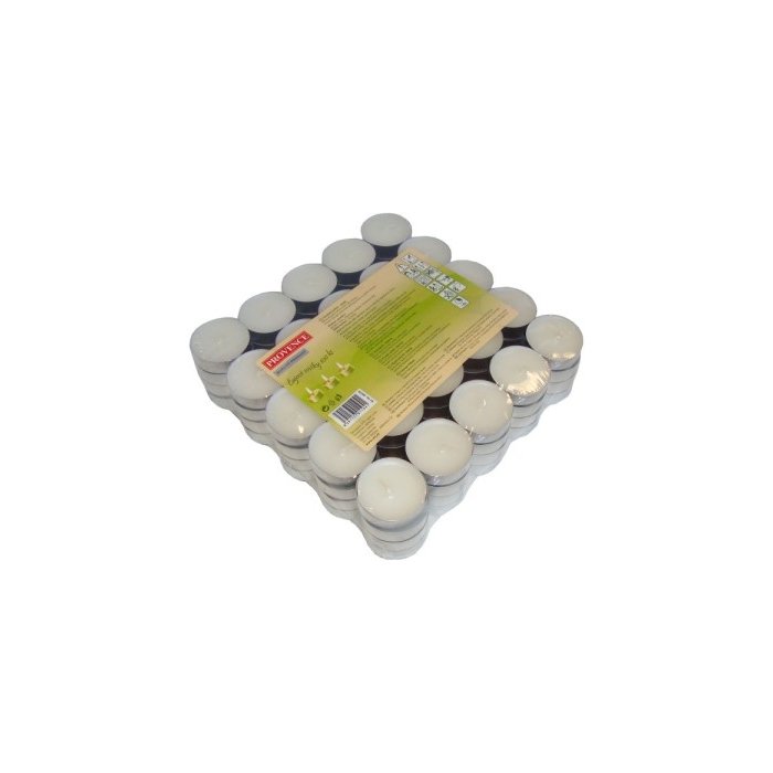 Teeküünlad pakkis / 100tk / 4h / valge