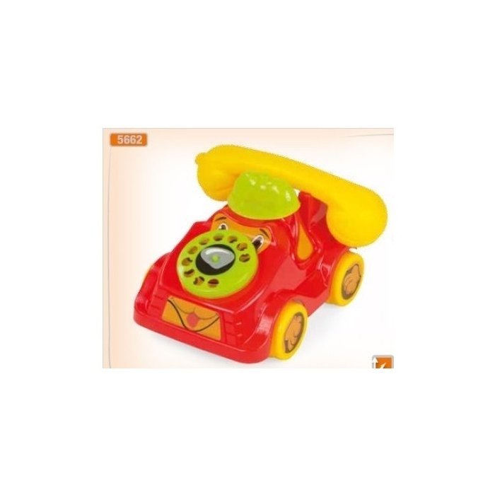 Telefon-koer ratastel / 20x20x14cm