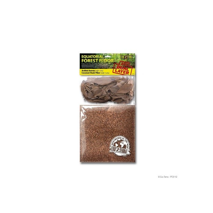 Terraariumi substraat EX Equatorial Forest Floor 3.3 L