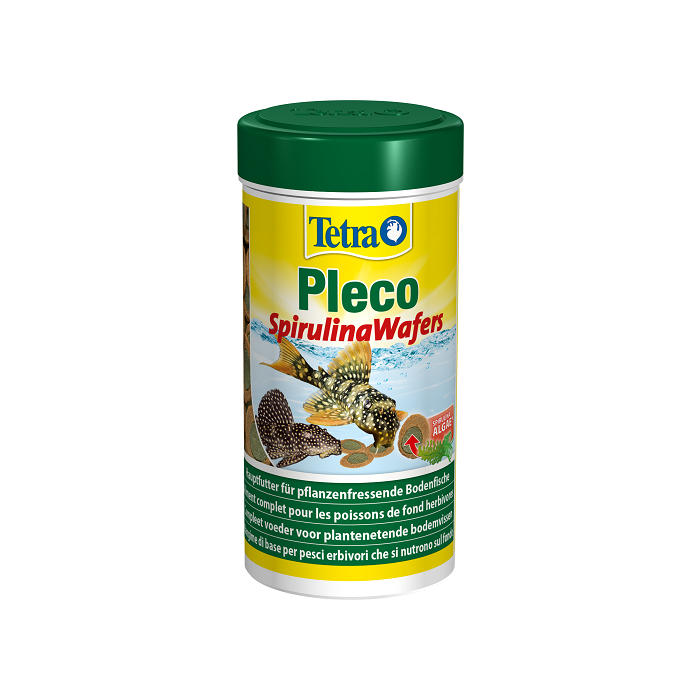 Tetra kalade täissööt Pleco spirulina wafers / 250ml