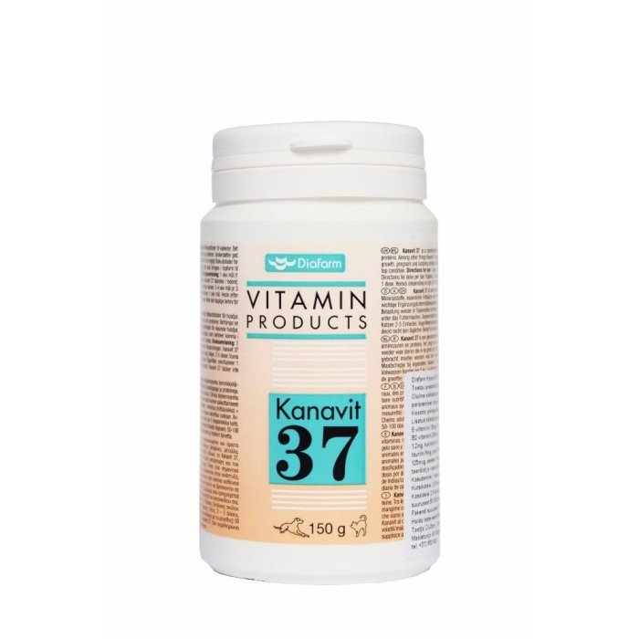 Kontsentreeritud ja optimaalne toidulisand koertele Diafarm Kanavit 37 / 150g