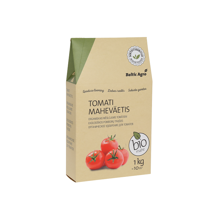 Granuleeritud kloorivaba tomati maheväetis / 1kg