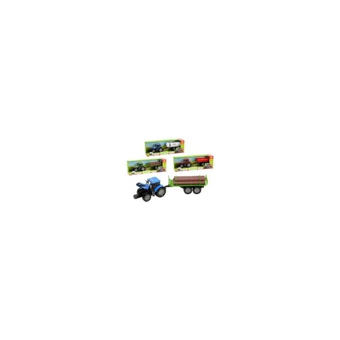 Traktor haagisega 