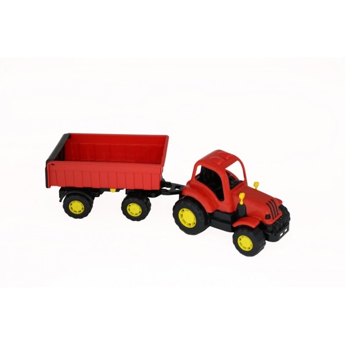 Polesie traktor Hardy haagisega 41cm