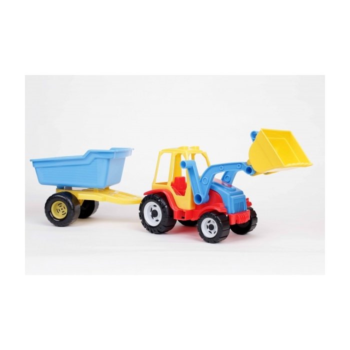 Traktor sahaga + käru
