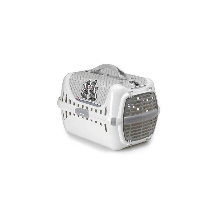 Transpordiboks Trendy Runner Cats in Love Grey