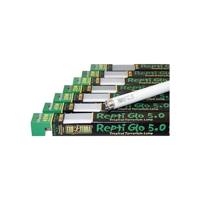 Troopilise terraariumi ultraviolett lamp Exo Terra Repti Glo 5.0 Compact / 30W
