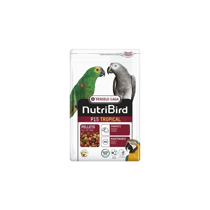 Versele-Laga NutriBird P15 Tropical papagoitoit / 1kg