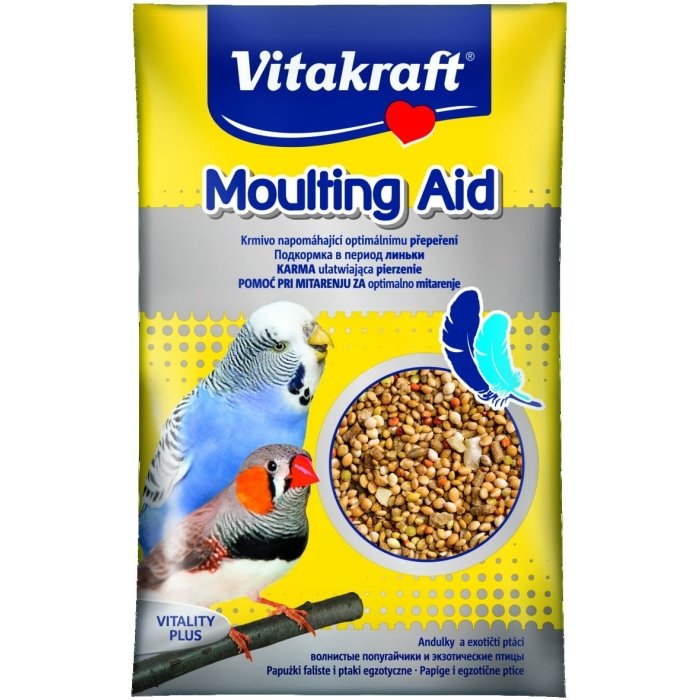 Vitakraft viirpapagoide täiendsööt Moulting Aid / 20g