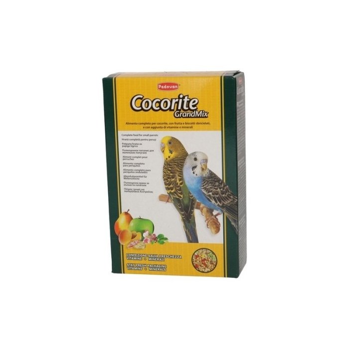 Padovan Grandmix Cocorite täistoit viirpapagoidele / 400g