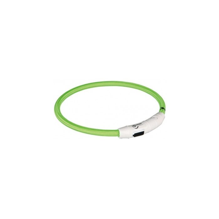 Vilkuv kaelarihm Flash koerale XS-S / USB / 35cm / erinevad värvid