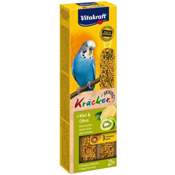 Maiustused viirpapagoidele / Kräcker kiivi / 2tk