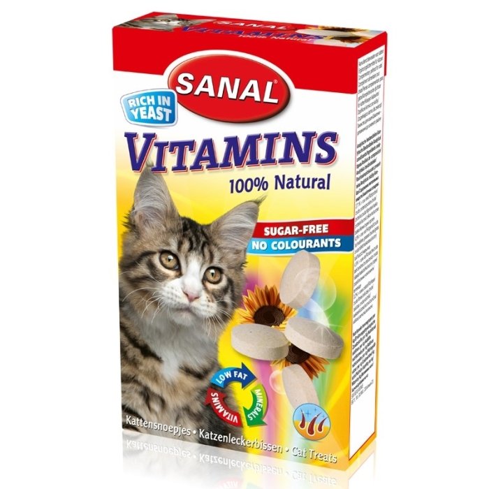 Vitamiinid kassidele Sanal / 50g