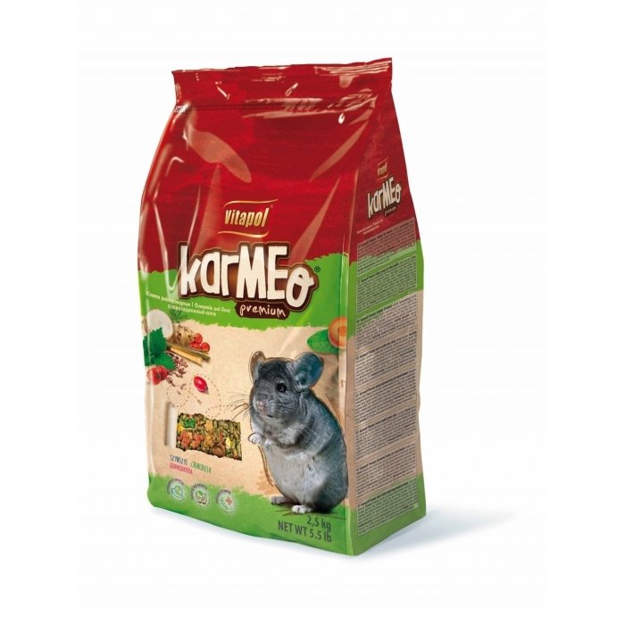 Vitapol Karmeo Complete Food for chinchilla täissööt / 2,5kg /K