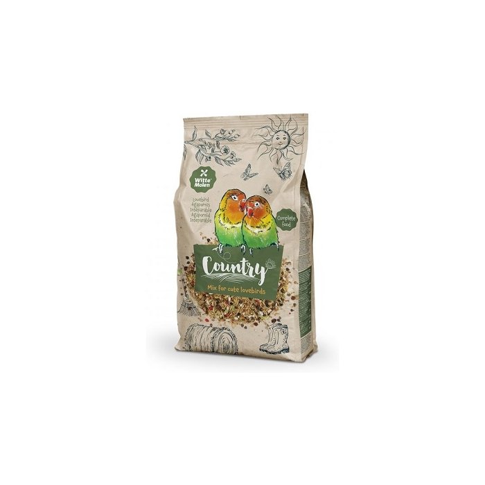 Witte Molen Country Lovebirds lembelindude täisööt / 600g