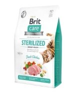 Teraviljavaba hüpoallergeenne täistoit täiskasvanud steriliseeritud kassidele värske kanalihaga / 2kg
