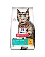 Hill's Science Plan Perfect Weight kassitoit kanalihaga / 1,5kg