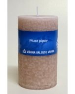 Lõhnaküünal 60x90mm / 40h / silinder / Must Pipar 