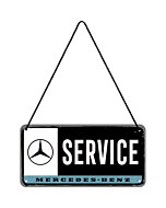 Металлический декоративный постер / 10x20 cм / BMW Service