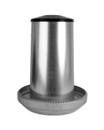 Tsingitud söötur kodulindudele, kaanega / 40kg