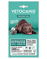 Vetocanis kirbu-, sääse- ja puugirihm koertele 20-40kg / 65cm