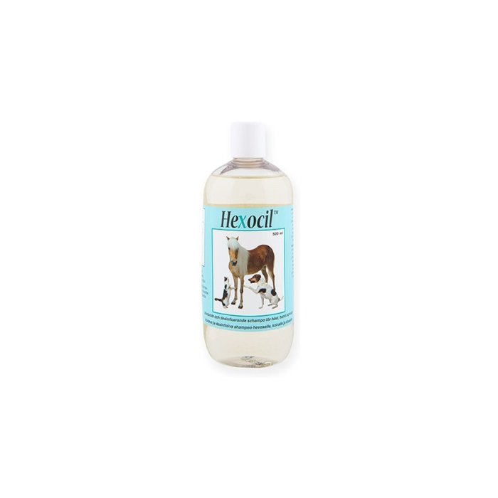 Hexocil hooldav ja desinfitseeriv shampoon koertele, kassidele ja hobustele / 500ml