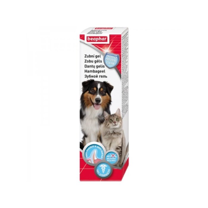 Beaphar Зубной гель Tooth gel для кошек и собак, 100 гр