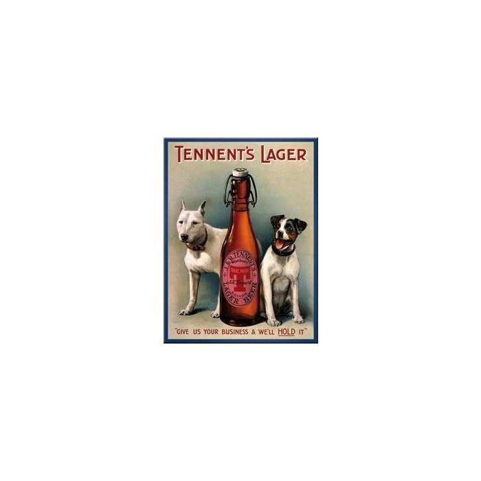 Magnet 6x8cm / Tennent's Lager