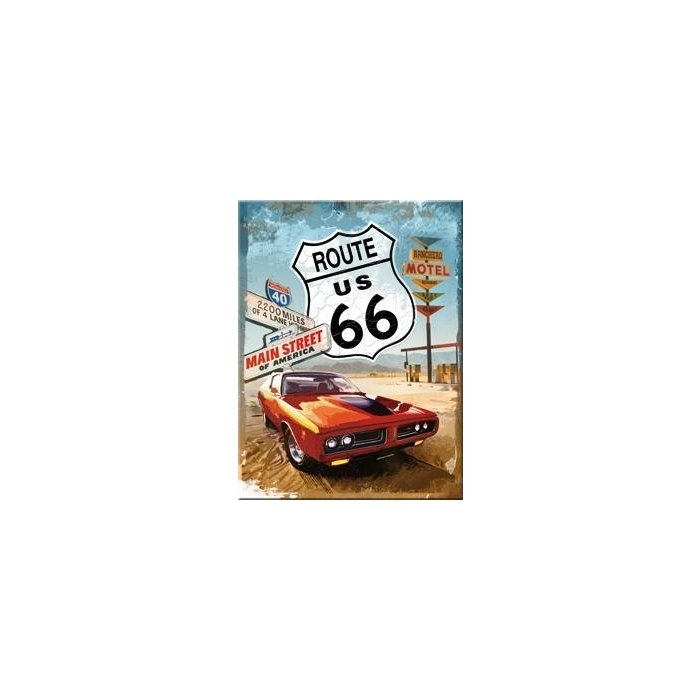 Magnet / Route 66 Gas Up / LM