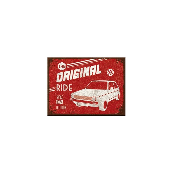 Magnet  / VW Golf The Original Ride