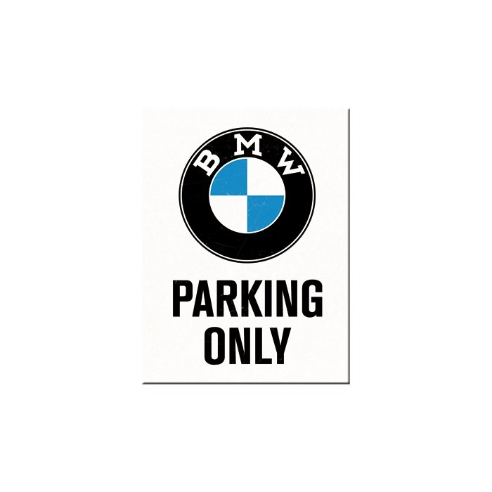 Magnet / BMW Parking Only / LM