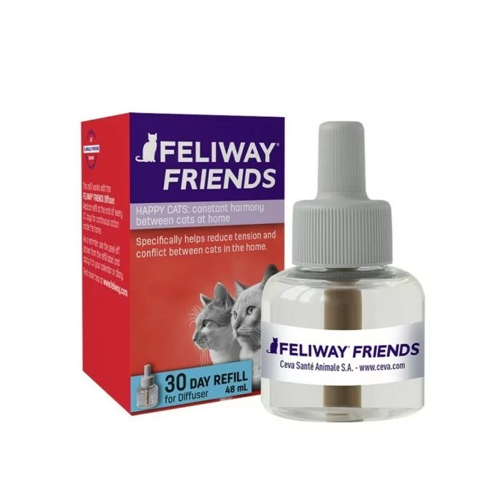 Feliway kassi diffuusori täitepudel friends 48ml