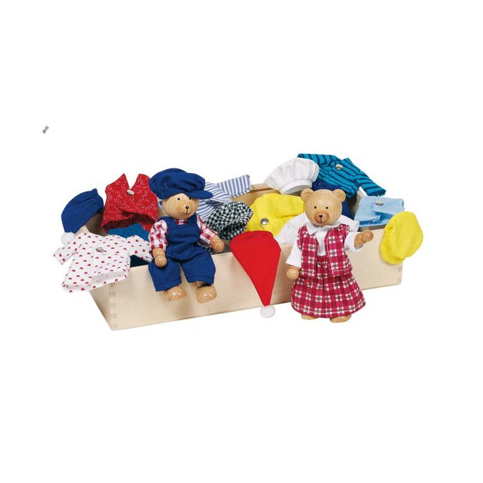 Мишки Teddy с комплектом одежды