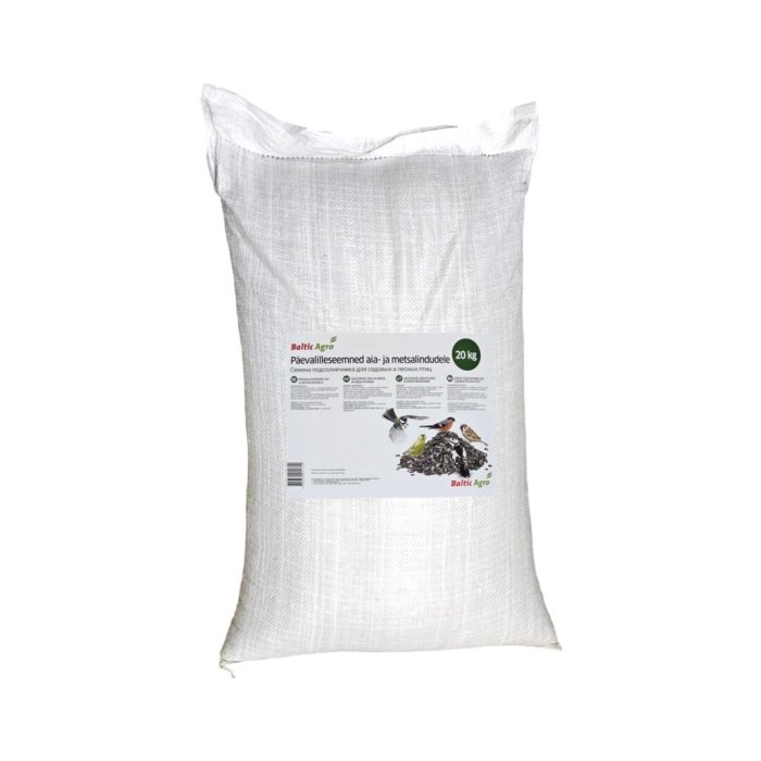 Päevalilleseemned aia- ja metsalindudele / 20kg