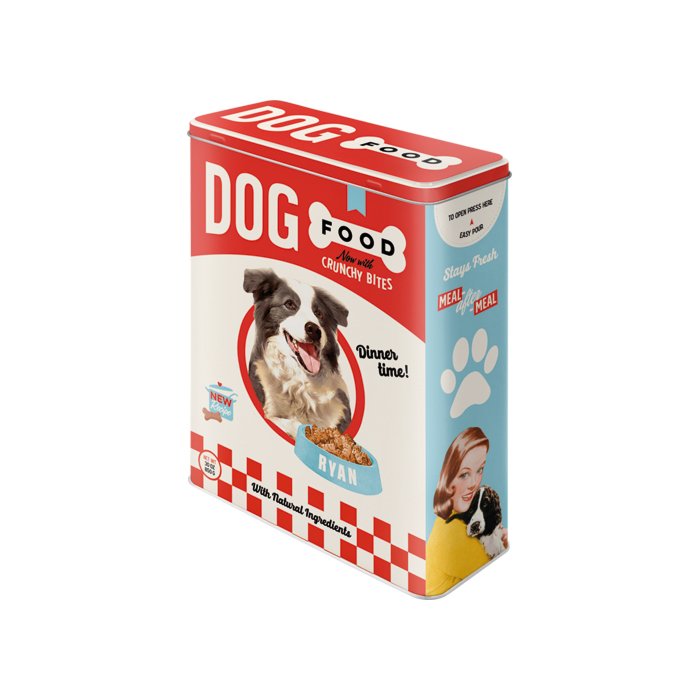 Жестяная коробка / XL / 3D Dog Food