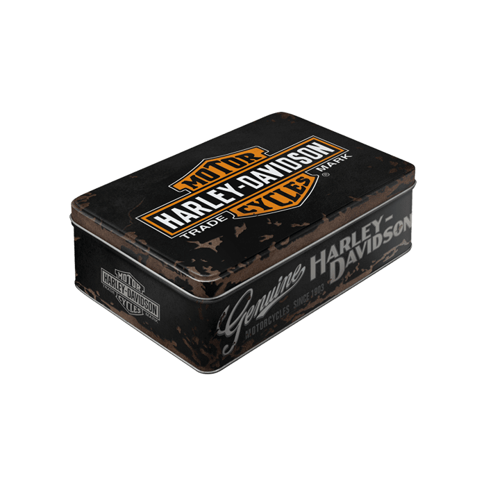 Metallkarp / flat 3D Harley-Davidson logo