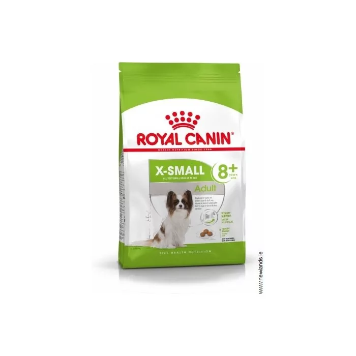 Royal Canin X-Small Adult +8  koeratoit / 1,5kg