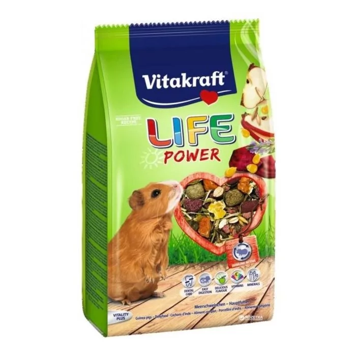 Vitakraft täissööt merisigadele, Life power / 600g