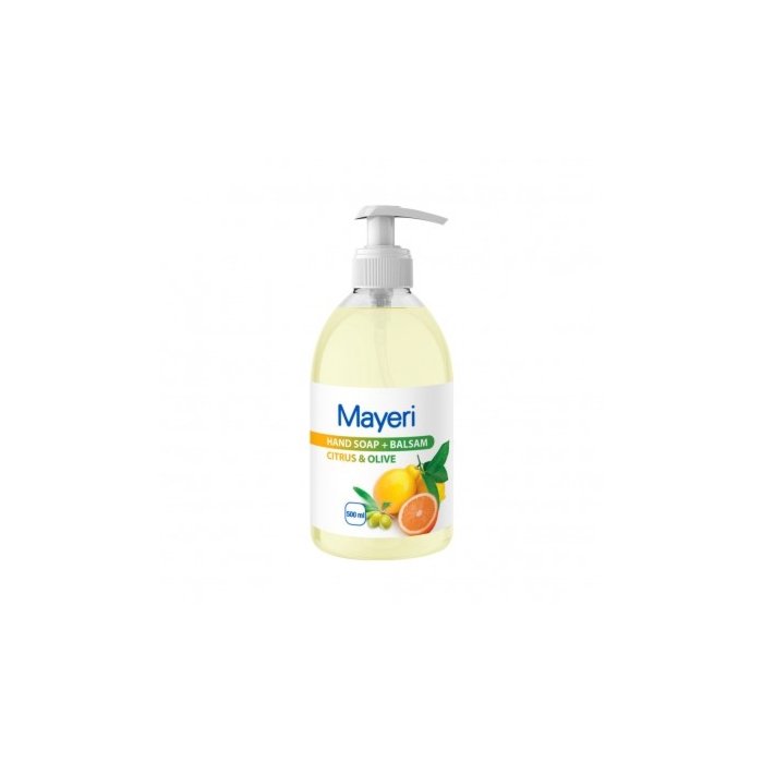 Mayeri vedelseep + balsam Citrus & Olive / 500ml / LM