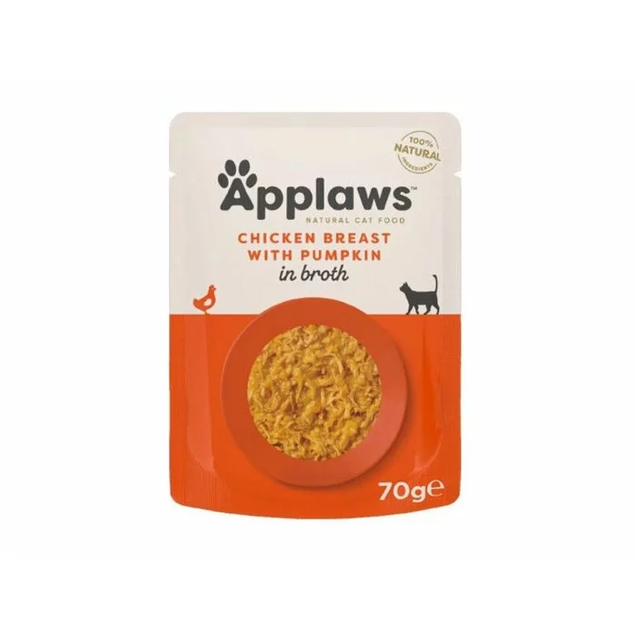 Applaws Cat Food einekotike kana/kõrvits / 70g