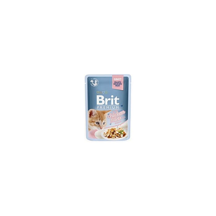 Brit Premium kassipoegadele kana filee tarrendis / 85g