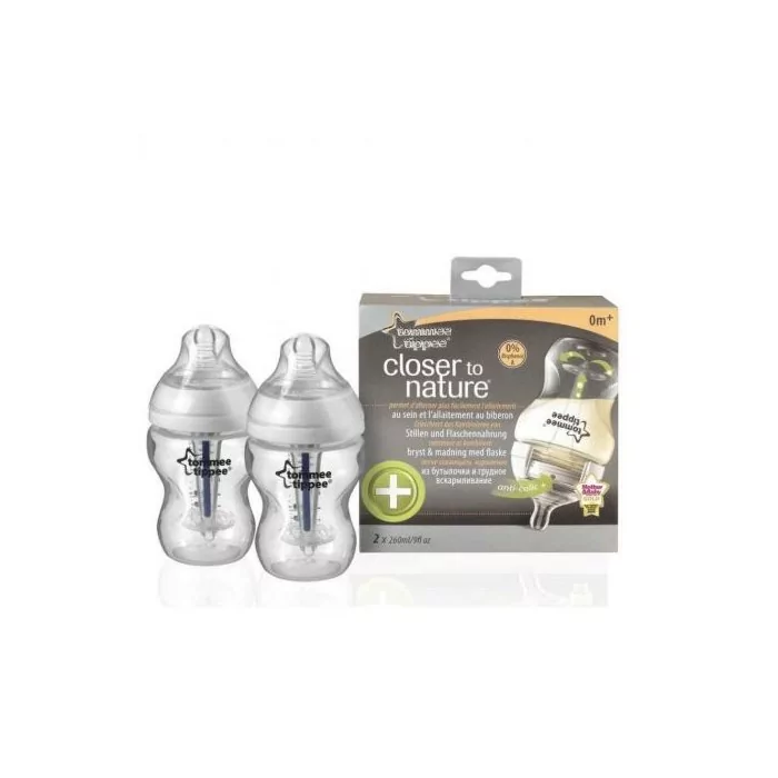 Tommee Tippee® CTN® Anti-Colic lutipudel / 260ml / 2tk