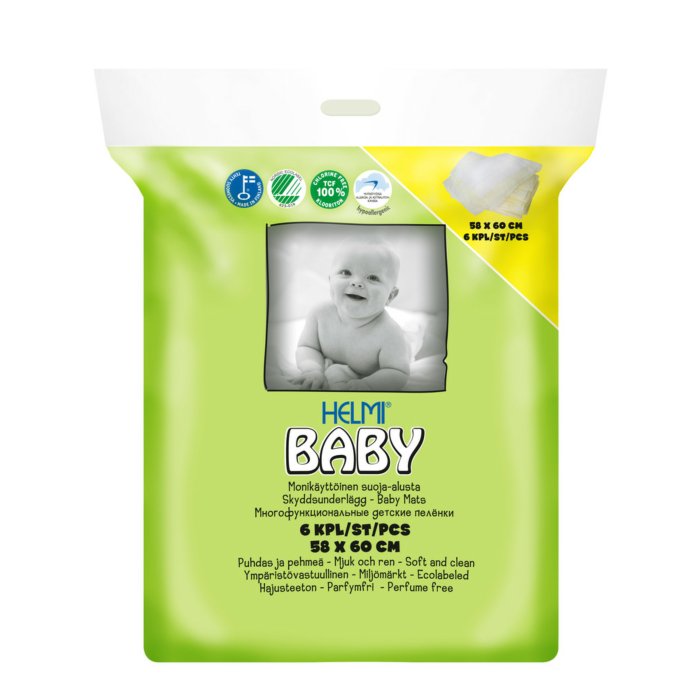Helmi Baby voodikaitselina 58x60 / 6tk