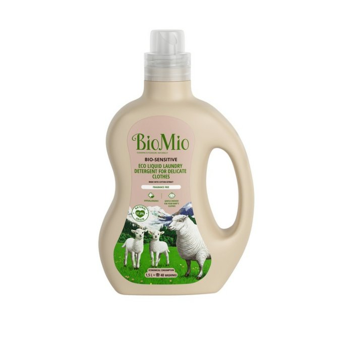 BioMio ökoloogiline vedel pesugeel Sensitive / lõhnatu / 1,5l