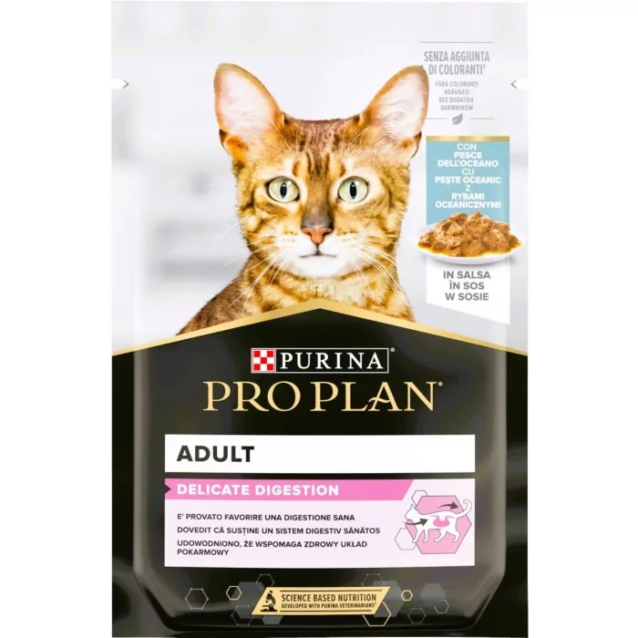 Purina  Pro Plan Delicate einekotike kassile ookeanikalaga / 85g