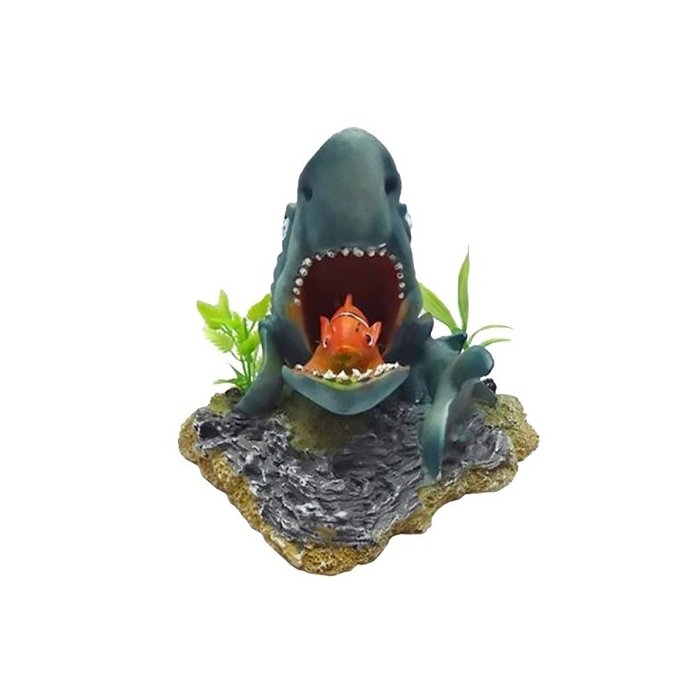 Akvaariumi dekoor Õhuga hai koos Nemoga 14,5x12,5x14cm