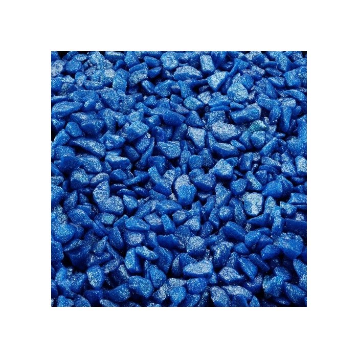 Akvaariumikruus Glamour Stone/Ocean 6-9mm 2kg sinine