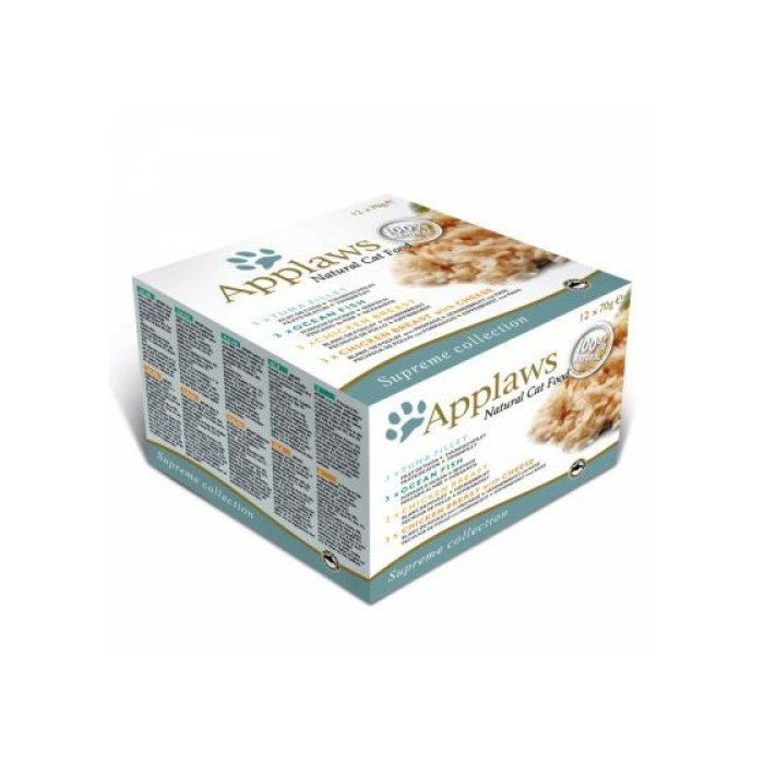 Applaws Cat konserv Selection pack supreme / 12x70g