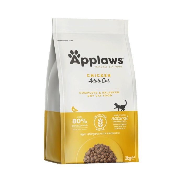 Applaws Dry Adult Chicken kassitoit kanaga 