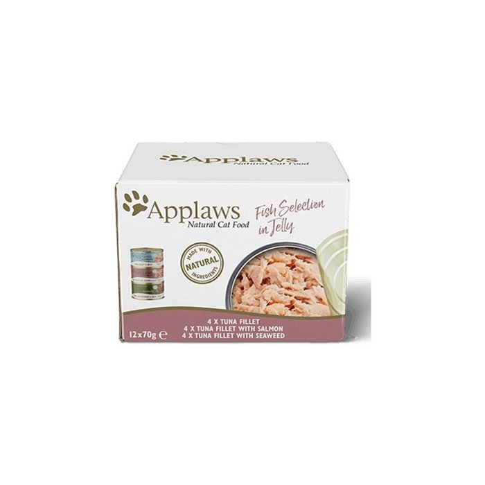 Applaws kassi konserv valikpakk / kala želees / 12x70g